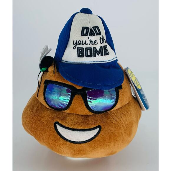 Father's Day Gift From Son Or Daughter Emoji Wobbler Poop Bomb Good Feeling Song - Picture 14 of 14